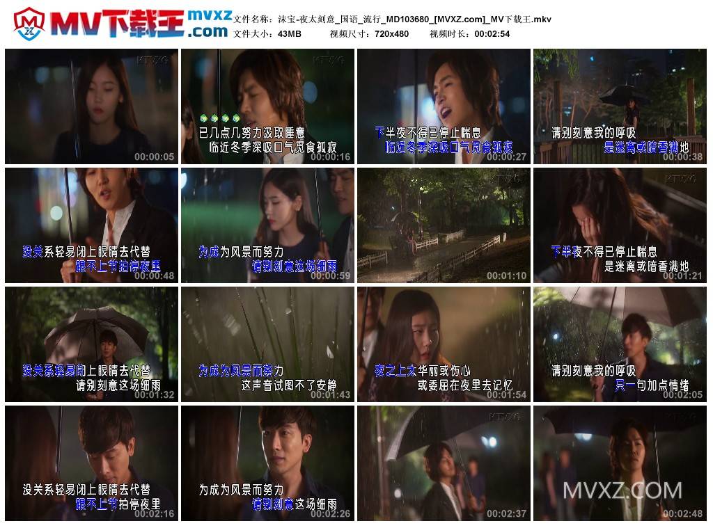 沫宝-夜太刻意_国语_流行_MD103680